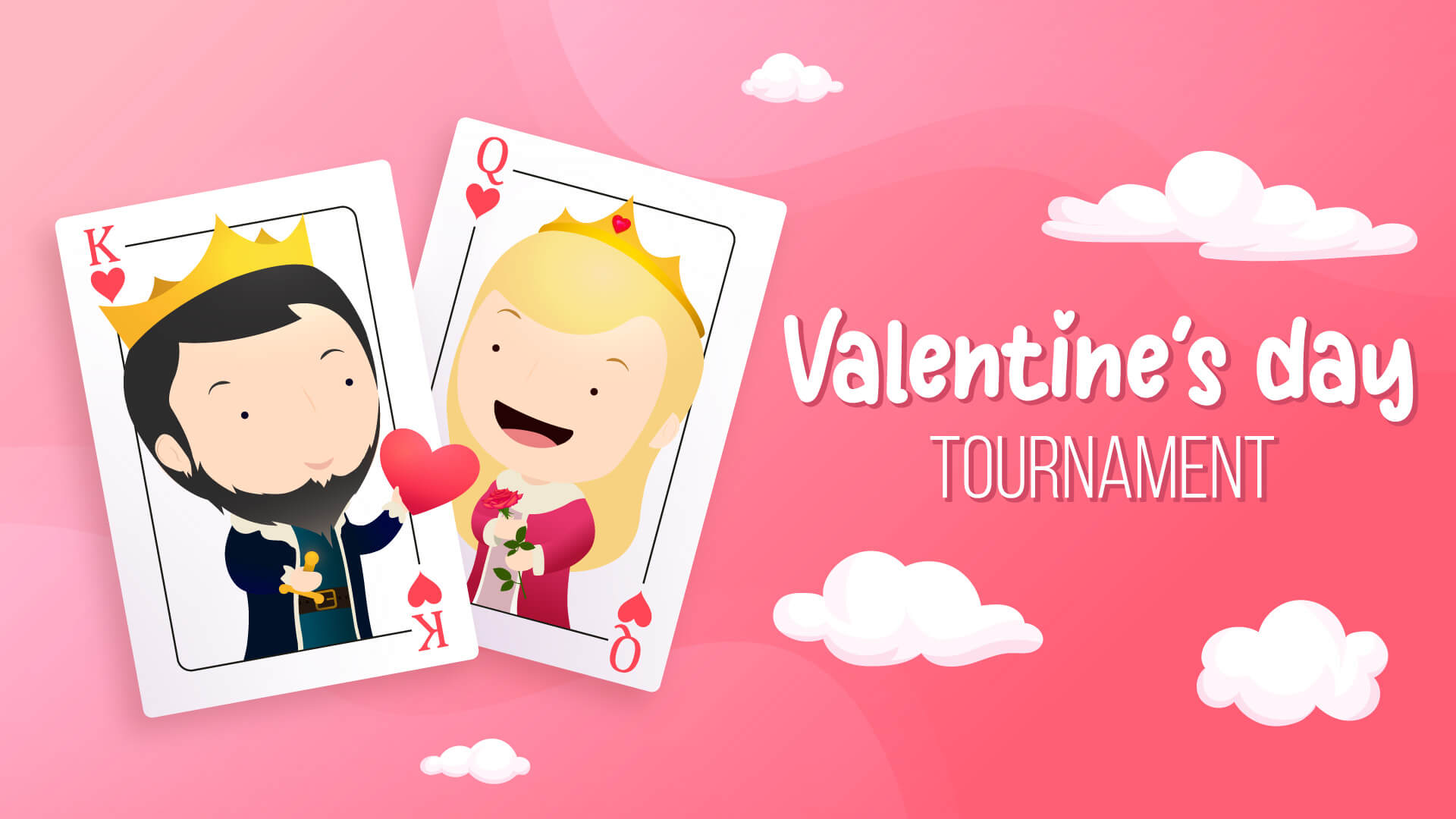 Valentine's day from 14 to 15 February