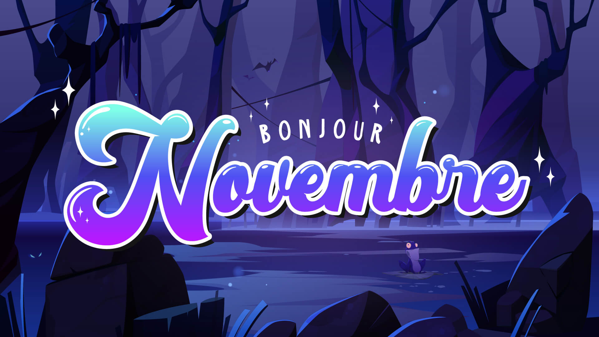 Bonjour novembre