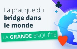 Newsletter Funbridge décembre 2018 : la grande enquête mondiale du bridge