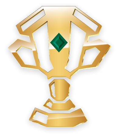 trophy eBridge Cup green