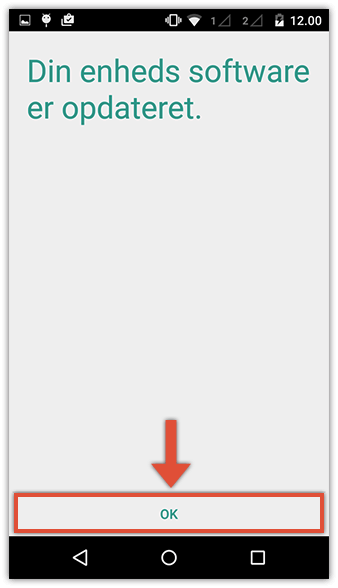 update3 Systemopdateringer på Android